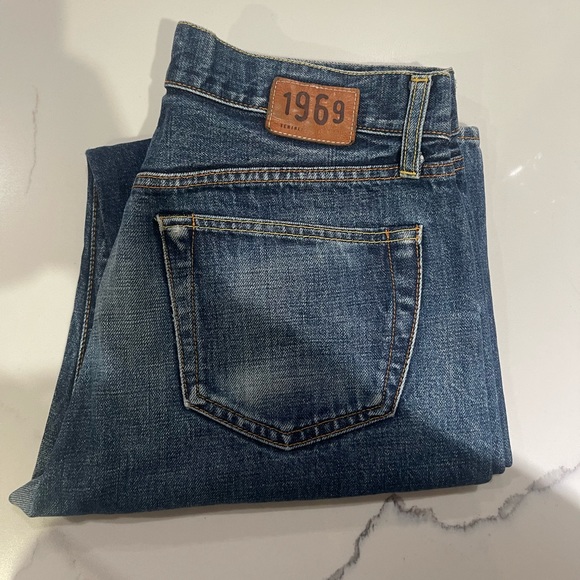 Jean Legging Gap 1969 - Velours Côtelé Corail, Taille 27/4R, Excellent état